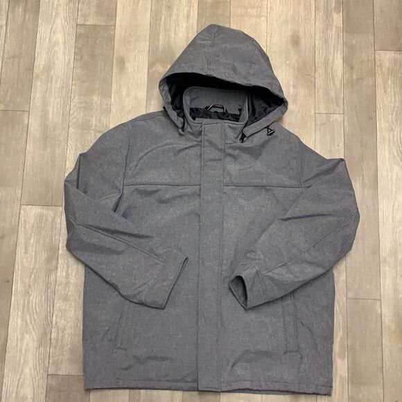 Mens Tommy Hilfiger Soft Shell Hooded Jacket - Picture 1 of 9